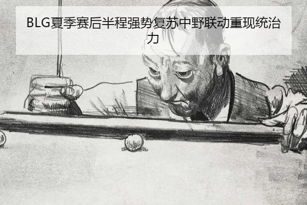 BLG夏季赛后半程强势复苏中野联动重现统治力